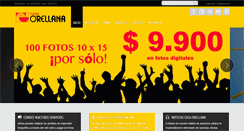 Desktop Screenshot of casaorellana.cl
